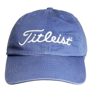 Titleist Baseball Cap Blue Size Large Distressed
